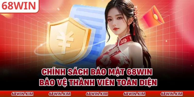 Chính sách bảo mật 68WIN bảo vệ thành viên toàn diện